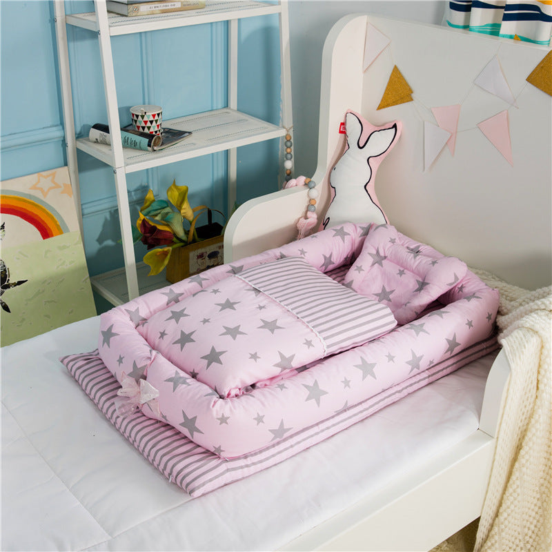 Portable baby travel bed size specifications and design options