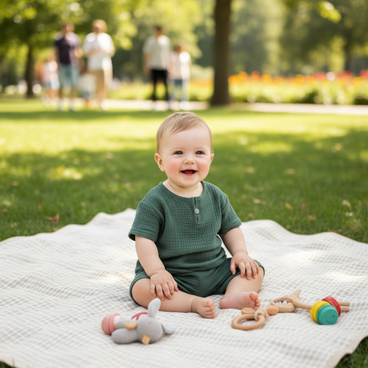 Baby Summer Outfit Set Lifestyle