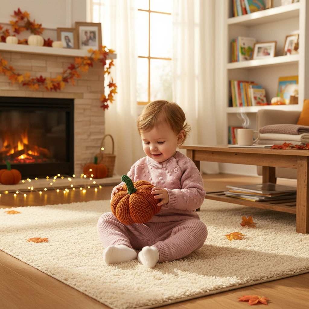 Kids' Knit Sweater & Pants Set Lifestyle