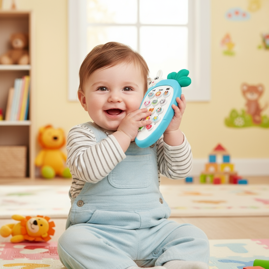 Musical Baby Phone Toy Lifestyle