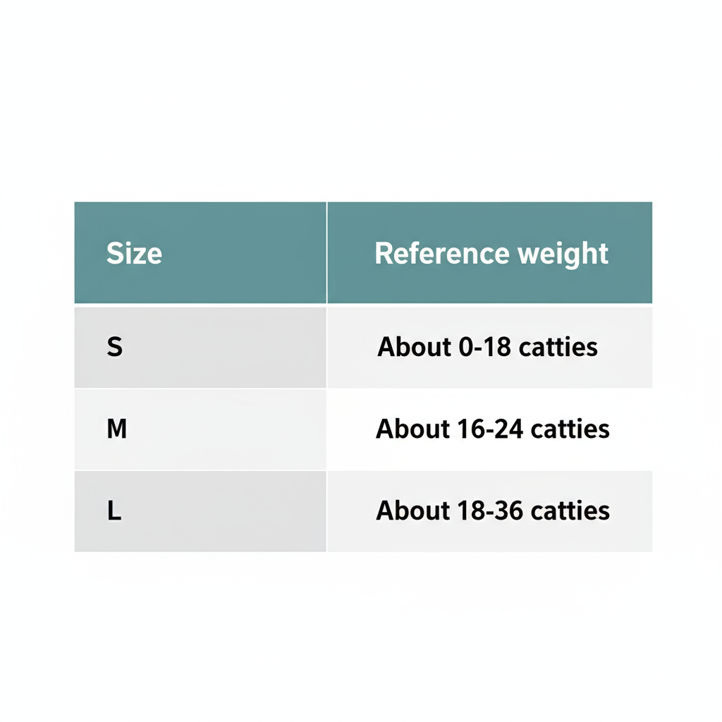 Professional Size Chart