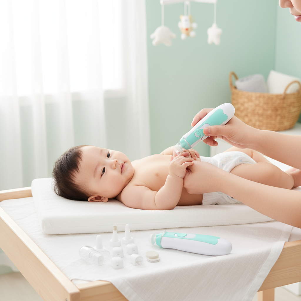 Safe Baby Nail Care Kit Lifestyle