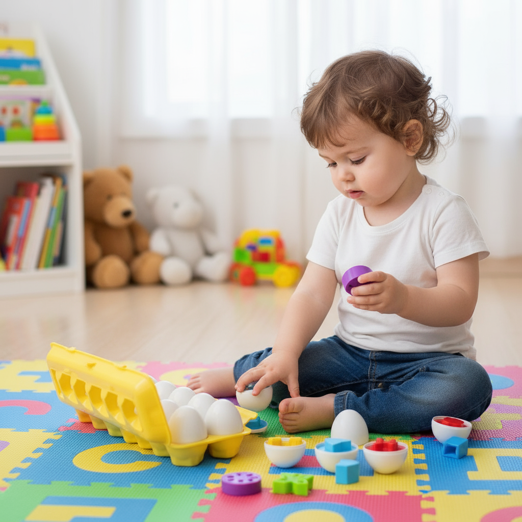 Smart Egg Matching Toy Lifestyle