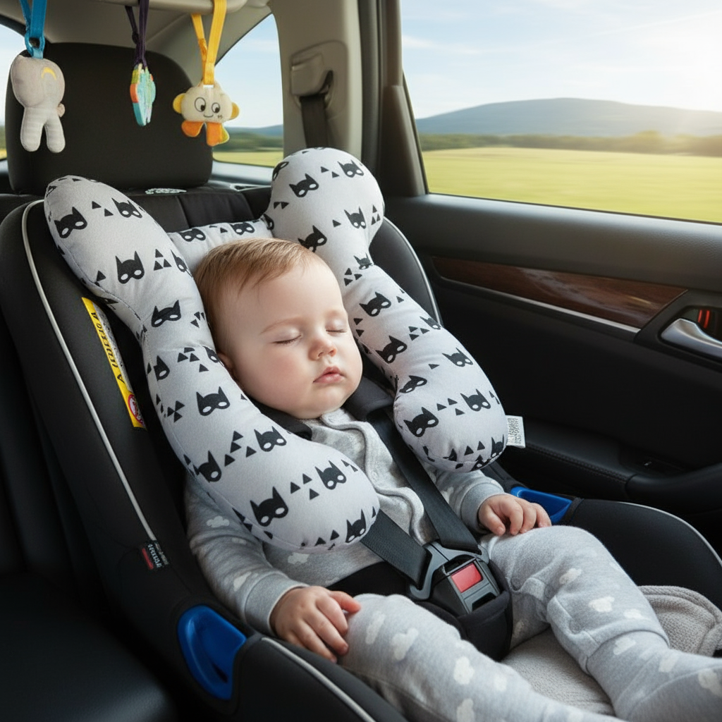 U-Shaped Baby Neck Pillow Lifestyle